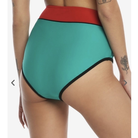 Swim bottoms, My Hero Academia Deku, High-Waisted, size L - Picture 5 of 11